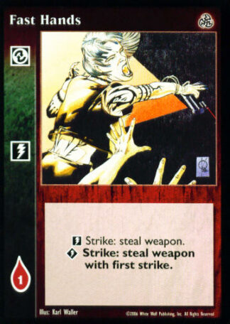 Fast Hands [Third set] - VTES CCG