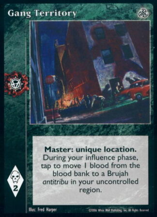 Gang Territory [Third set] - VTES CCG
