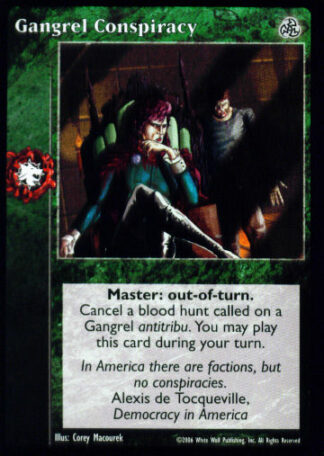 Gangrel Conspiracy [Third set] - VTES CCG