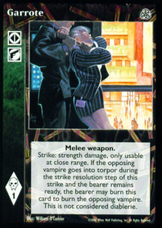 Garrote [Third set] - VTES CCG
