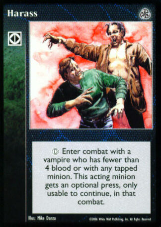 Harass [Third set] - VTES CCG