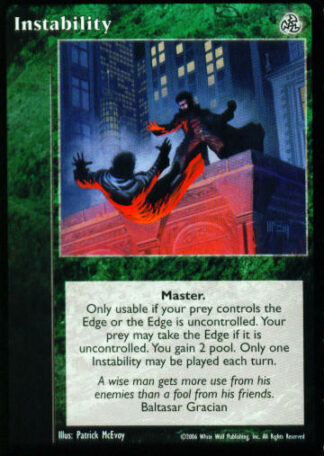 Instability [Third set] - VTES CCG