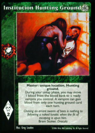 Institution Hunting Ground [Third set] - VTES CCG
