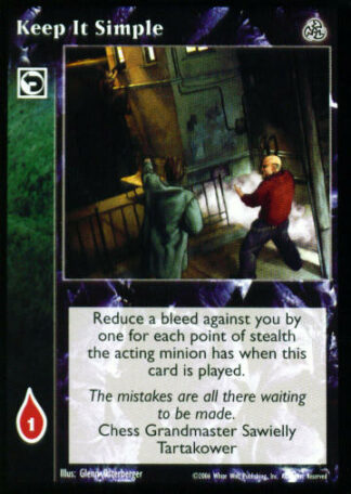 Keep it Simple [Third set] - VTES CCG