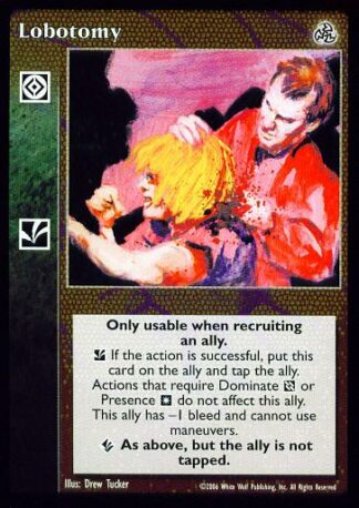 Lobotomy [Third set] - VTES CCG