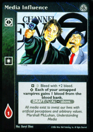 Media Influence [Third set] - VTES CCG