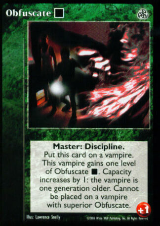 Obfuscate [Third set] - VTES CCG