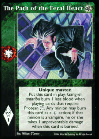 The Path of the Feral Heart [Third set] - VTES CCG
