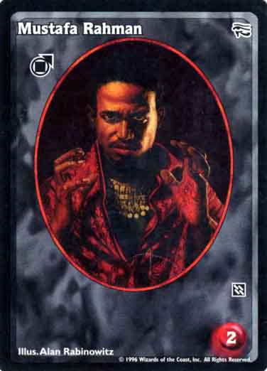 Mustafa Rahman [AH set] - VTES CCG