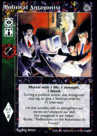 Political Antagonist [Third set] - VTES CCG