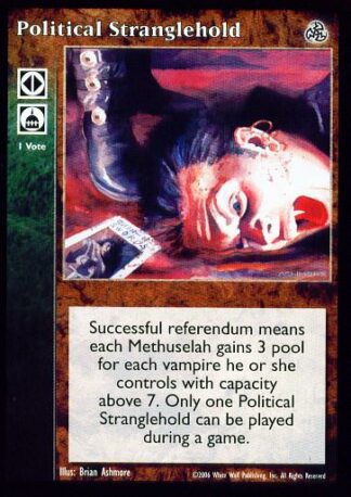 Political Stranglehold [Third set] - VTES CCG