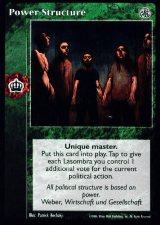 Power Structure [Third set] - VTES CCG