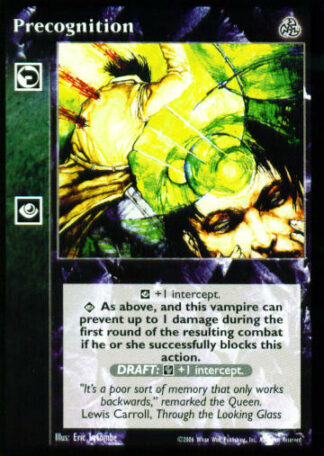 Precognition [Third set] - VTES CCG