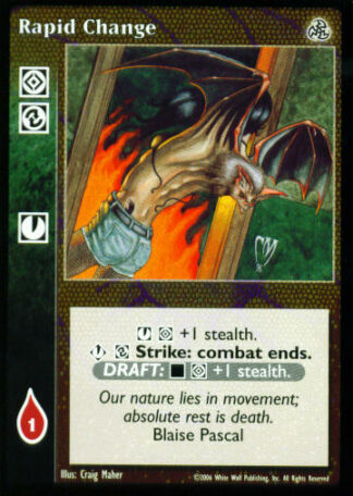 Rapid Change [Third set] - VTES CCG
