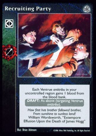 Recruiting Party [Third set] - VTES CCG