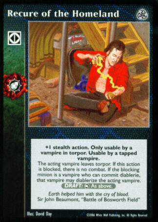 Recure of the Homeland [Third set] - VTES CCG