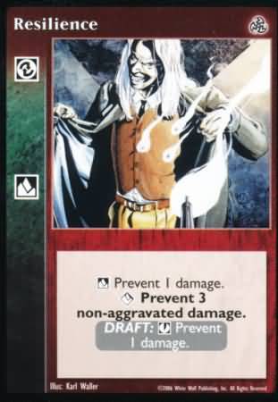 Resilience [Third set] - VTES CCG