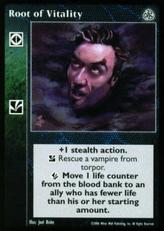 Root of Vitality [Third set] - VTES CCG