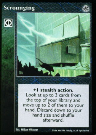 Scrounging [Third set] - VTES CCG