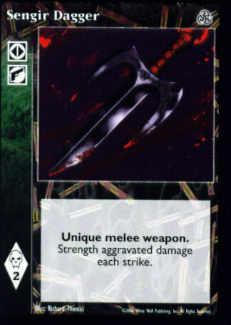 Sengir Dagger [Third set] - VTES CCG