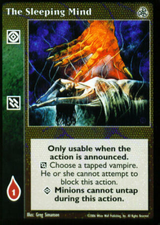 The Sleeping Mind [Third set] - VTES CCG