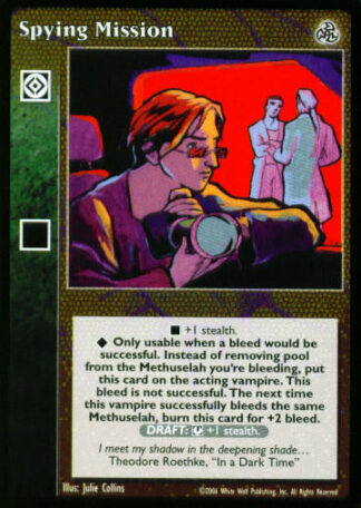 Spying Mission [Third set] - VTES CCG