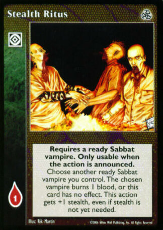 Stealth Ritus [Third set] - VTES CCG