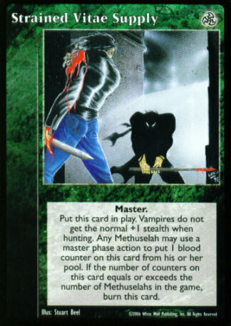 Strained Vitae Supply [Third set] - VTES CCG