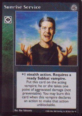 Sunrise Service [Third set] - VTES CCG