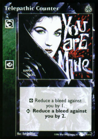 Telepathic Counter [Third set] - VTES CCG