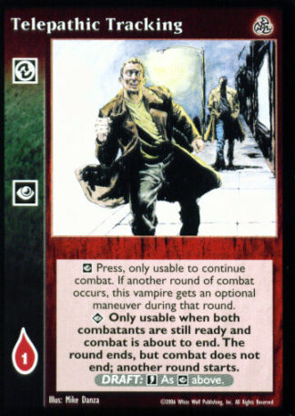 Telepathic Tracking [Third set] - VTES CCG