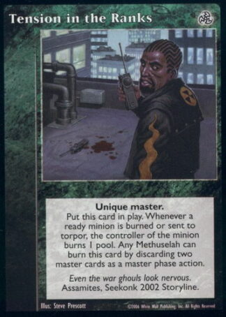 Tension in the Ranks [Third set] - VTES CCG