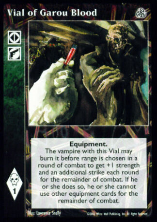 Vial of Garou Blood [Third set] - VTES CCG