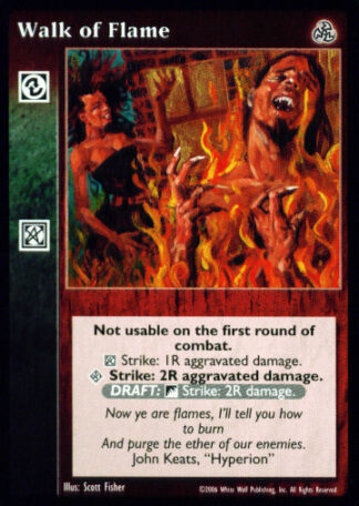 Walk of Flame [Third set] - VTES CCG