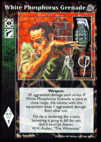 White Phosphorus Grenade [Third set] - VTES CCG