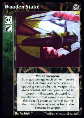 Wooden Stake [Third set] - VTES CCG