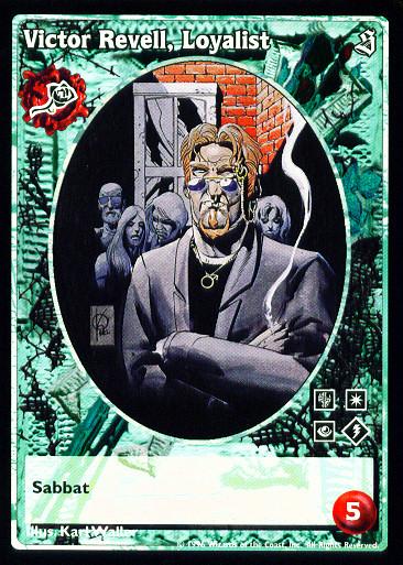 Victor Revell, Loyalist [Sabbat set] - VTES CCG