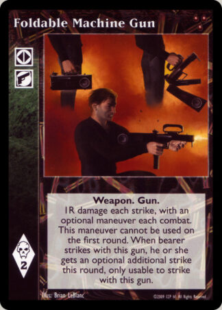 Foldable Machine Gun [HttB set] - VTES CCG