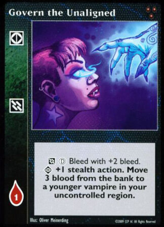 Govern the Unaligned [HttB set] - VTES CCG