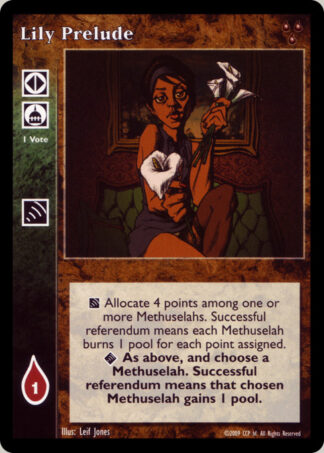 Lily Prelude [HttB set] - VTES CCG