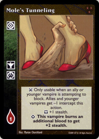 Mole's Tunneling [HttB set] - VTES CCG