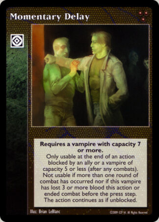 Momentary Delay [HttB set] - VTES CCG