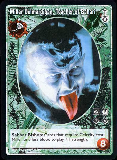 Miller Delmardigan, Teacher of Bahari [SW set] - VTES CCG