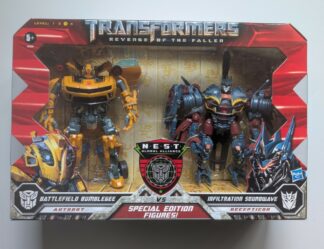 Battlefield Bumblebee vs. Infiltration Soundwave 97856 - Transformers [Scellé]