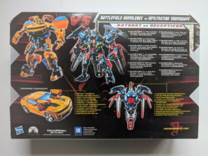 Battlefield Bumblebee vs. Infiltration Soundwave 97856 - Transformers [Scellé]